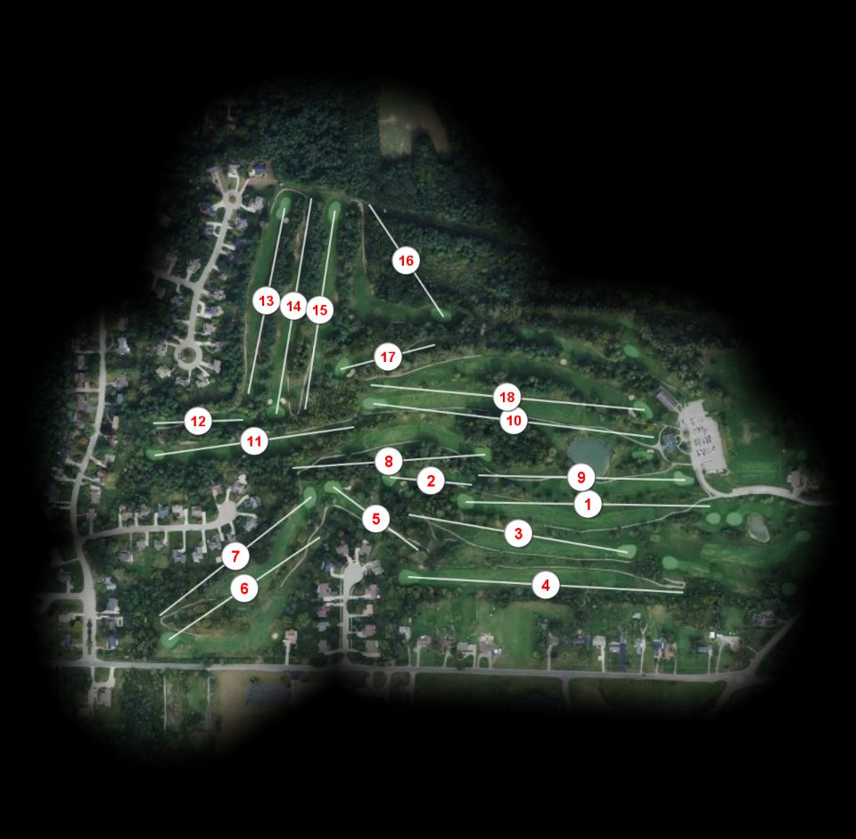 Pine View Golf Club Championship course overview
