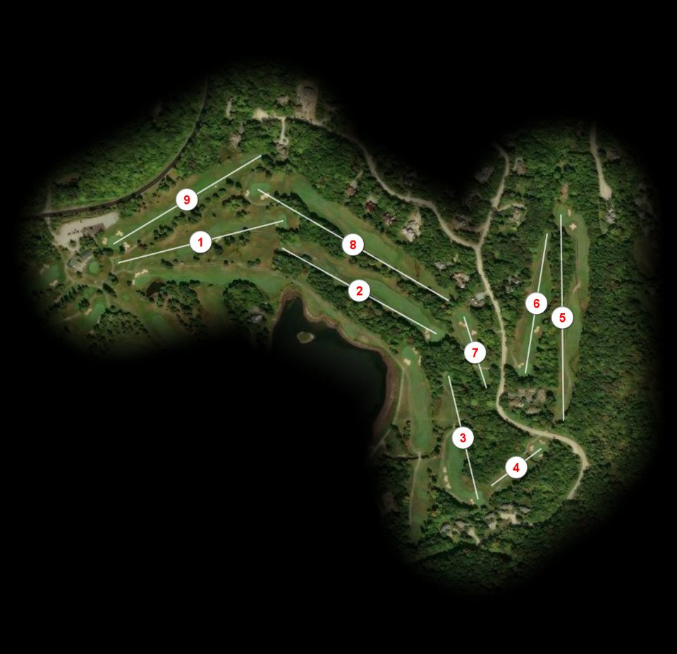 Forest nine at Stratton Mountain Golf Course