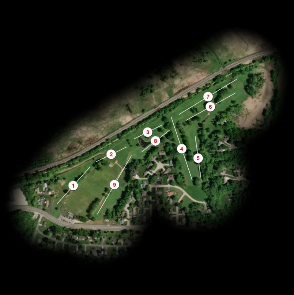 Walsh Golf Center course overview