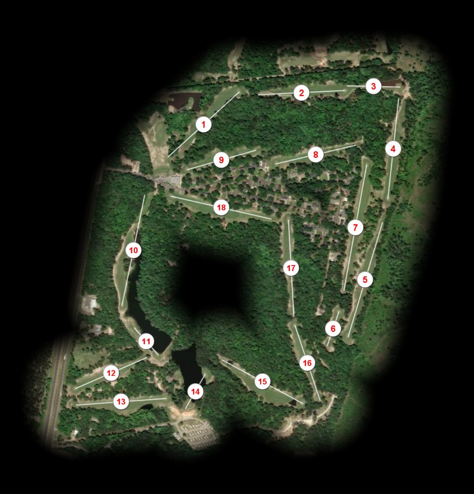 Woodland Hills Golf Course course overview