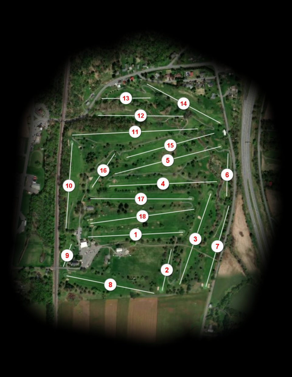 Turbot Hills Golf Course course overview