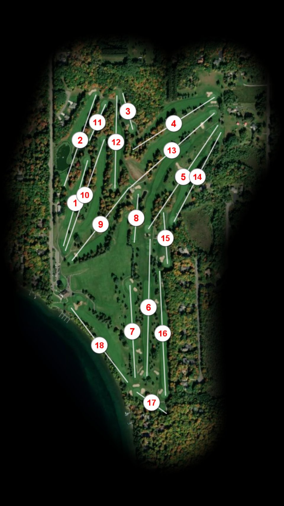 Pokegama Golf Course course overview