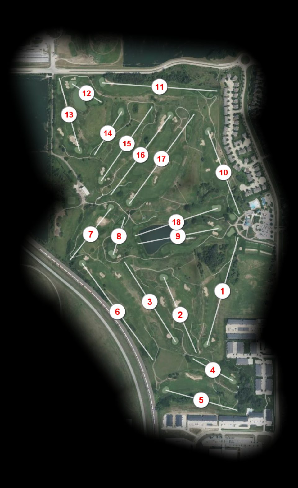 The Highlands Golf Club of Lincoln The Highlands of Lincoln course overview