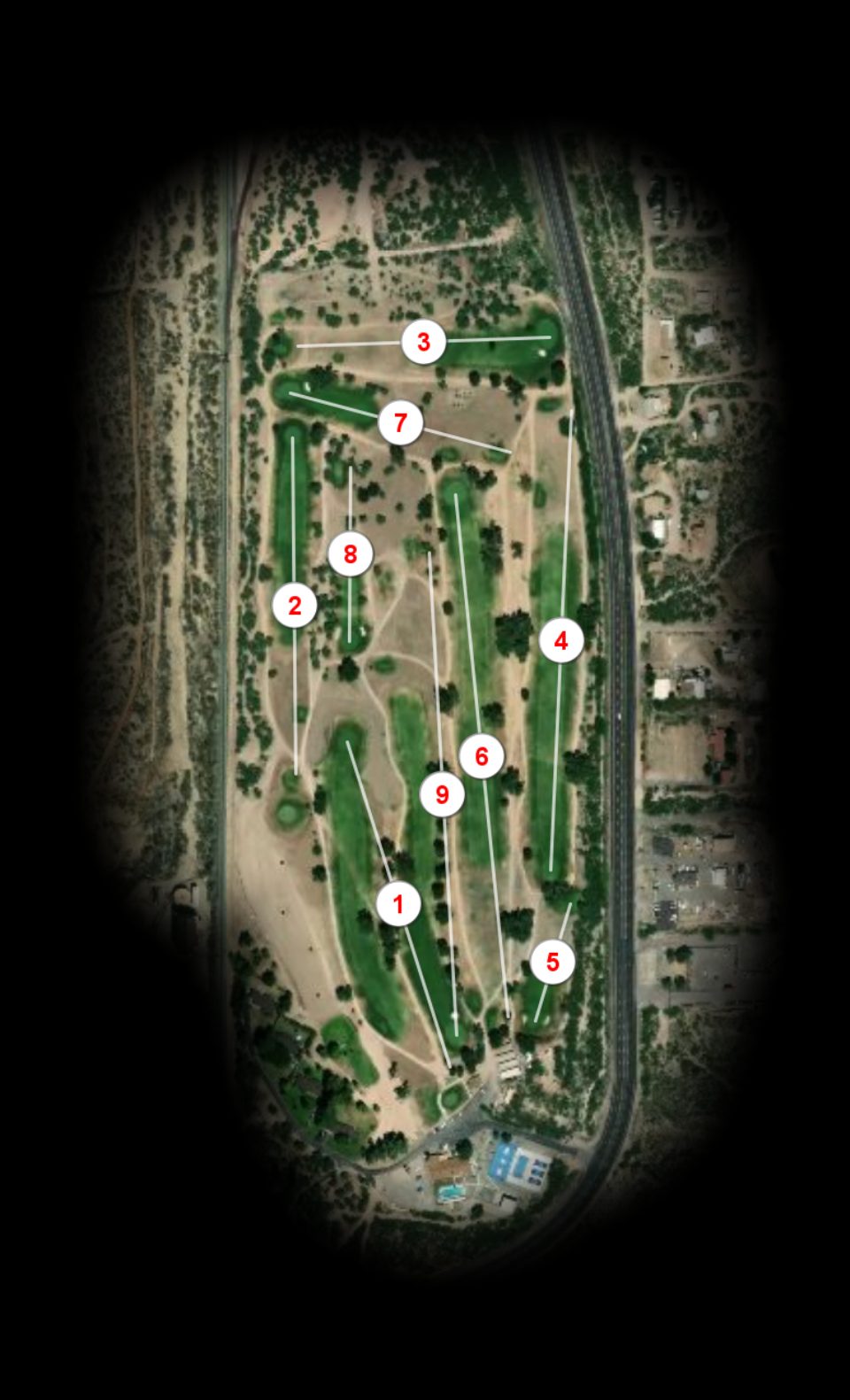 Cobre Valle Country Club course overview