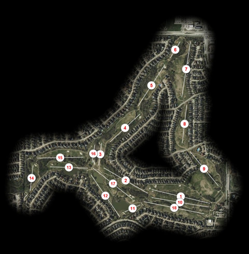The Trails of Frisco Golf Club course overview