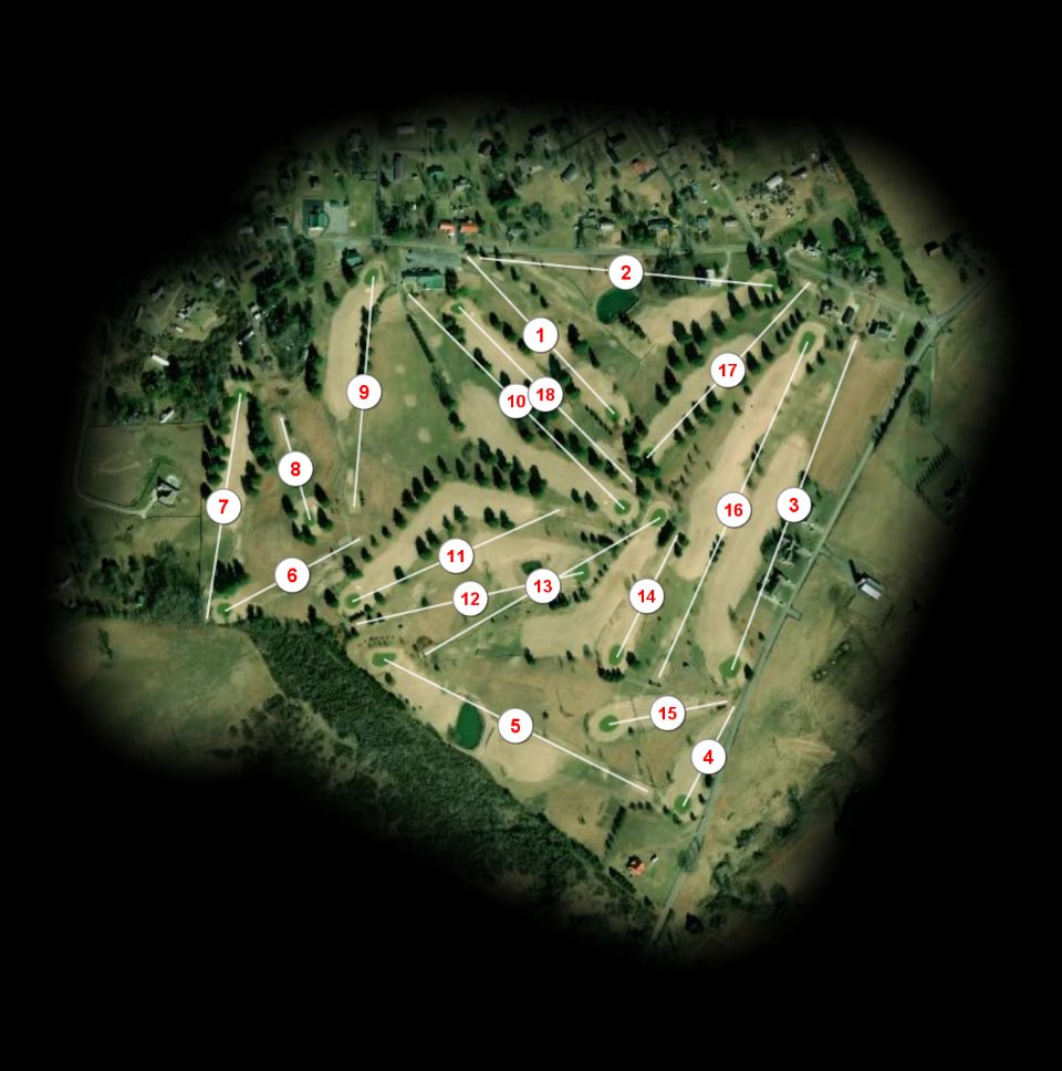 McDonald Golf Club & Driving Range course overview