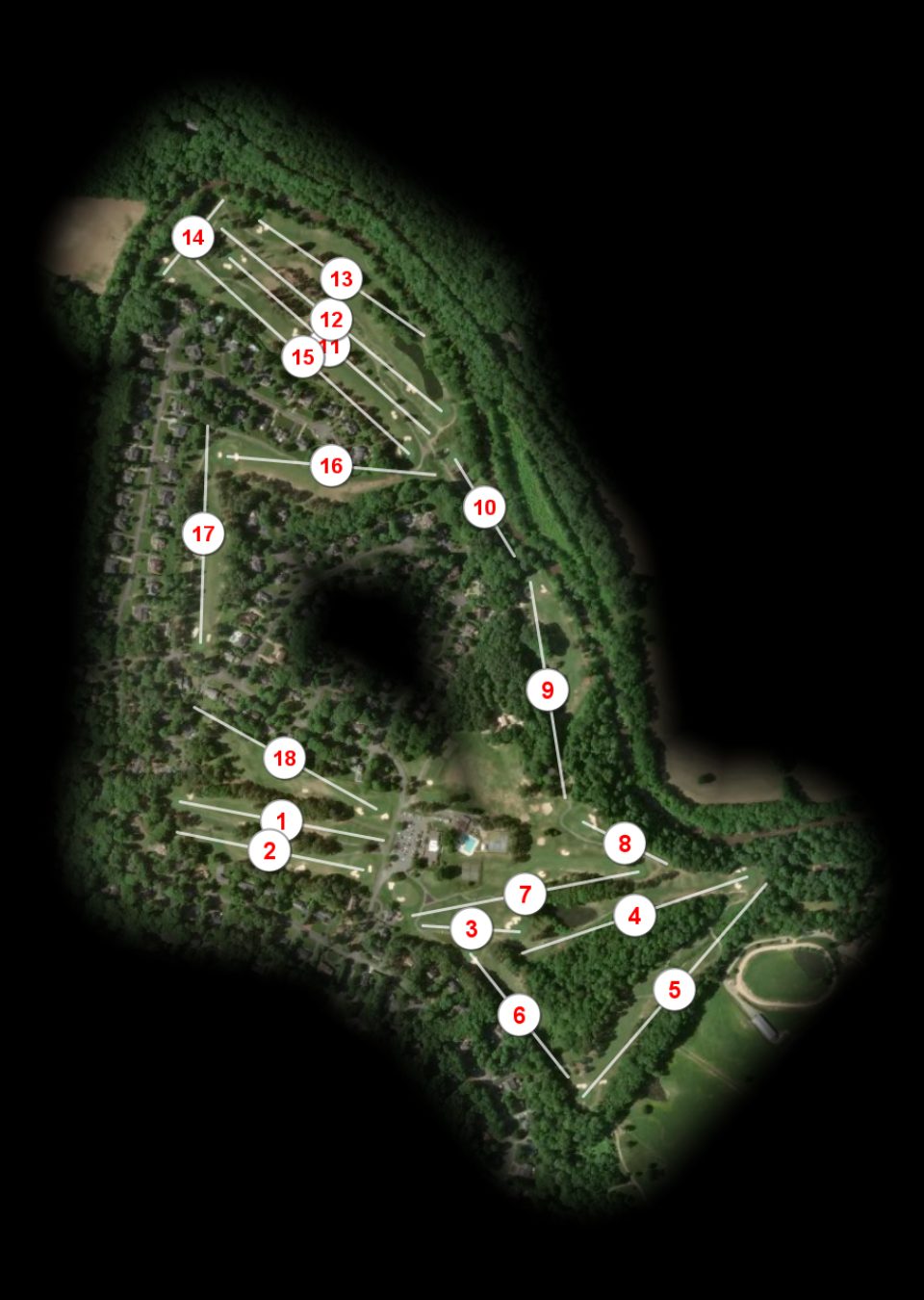 Hanover Country Club course overview