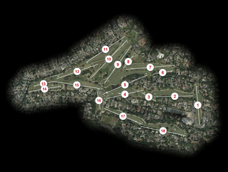 Diablo Country Club course overview