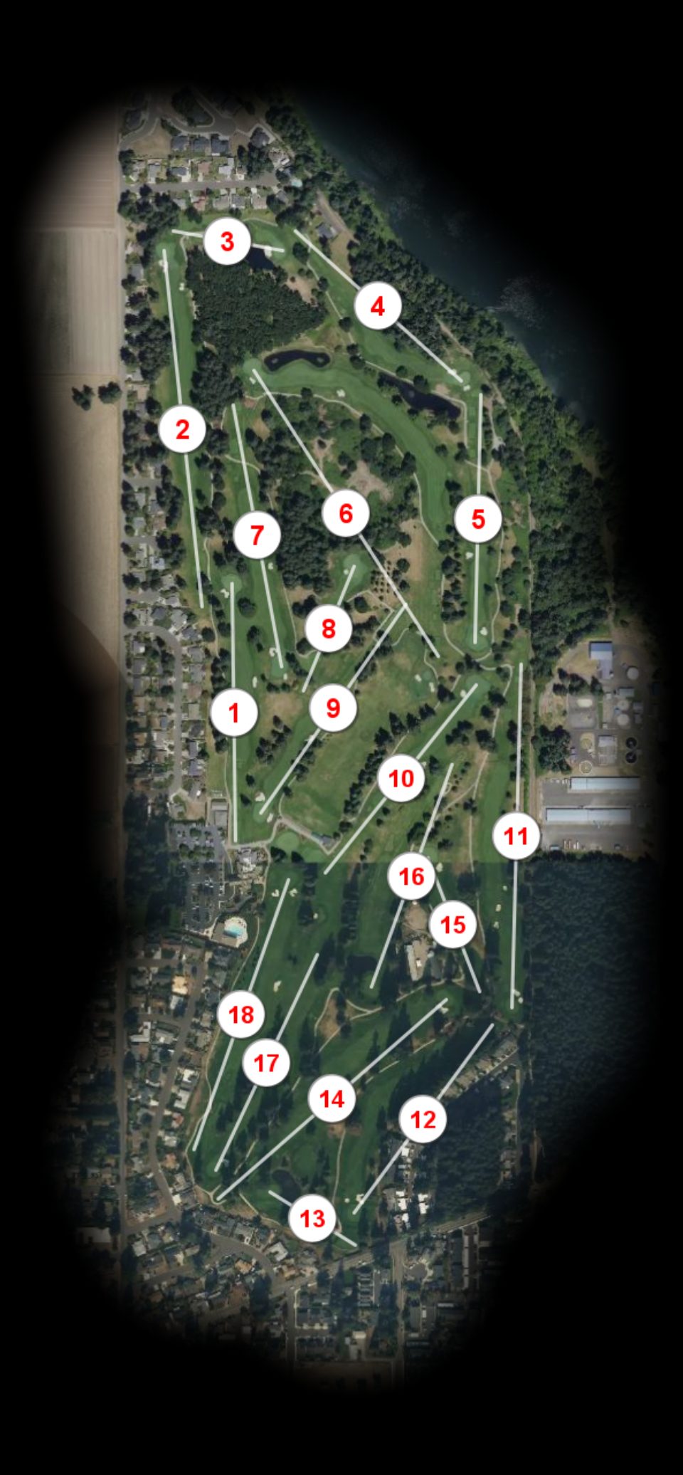 Willamette Valley Country Club course overview