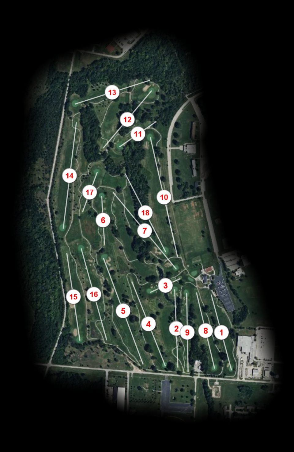 Eagles Landing Golf Club of Belton Eagles Landing of Belton course overview