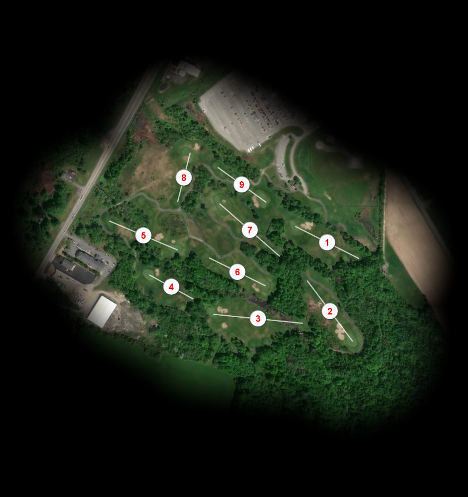 Turning Stone Resort Sandstone Hollow Par 3 course overview