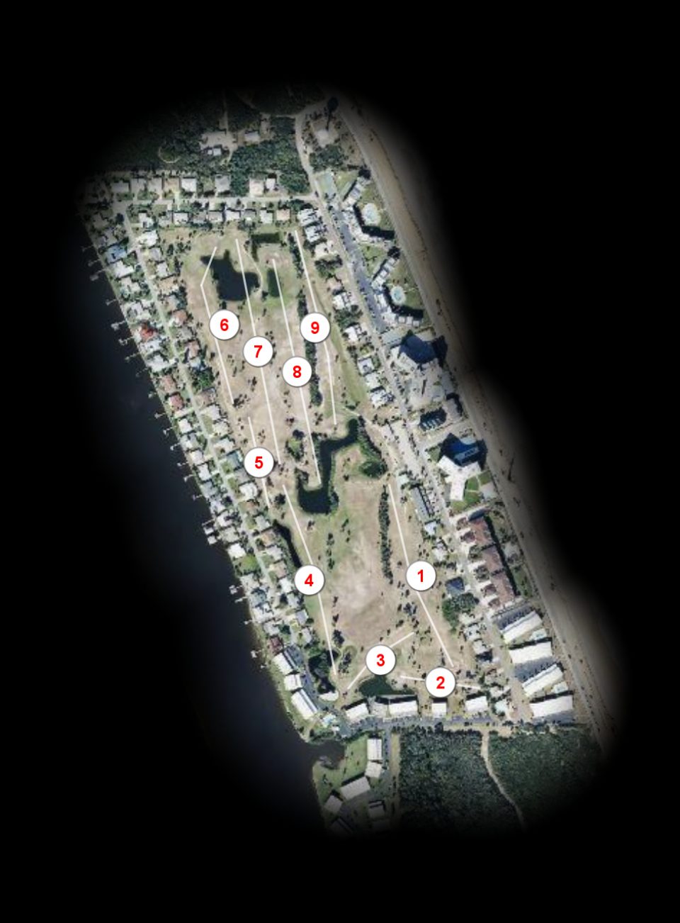 Ocean Palm Golf Course course overview