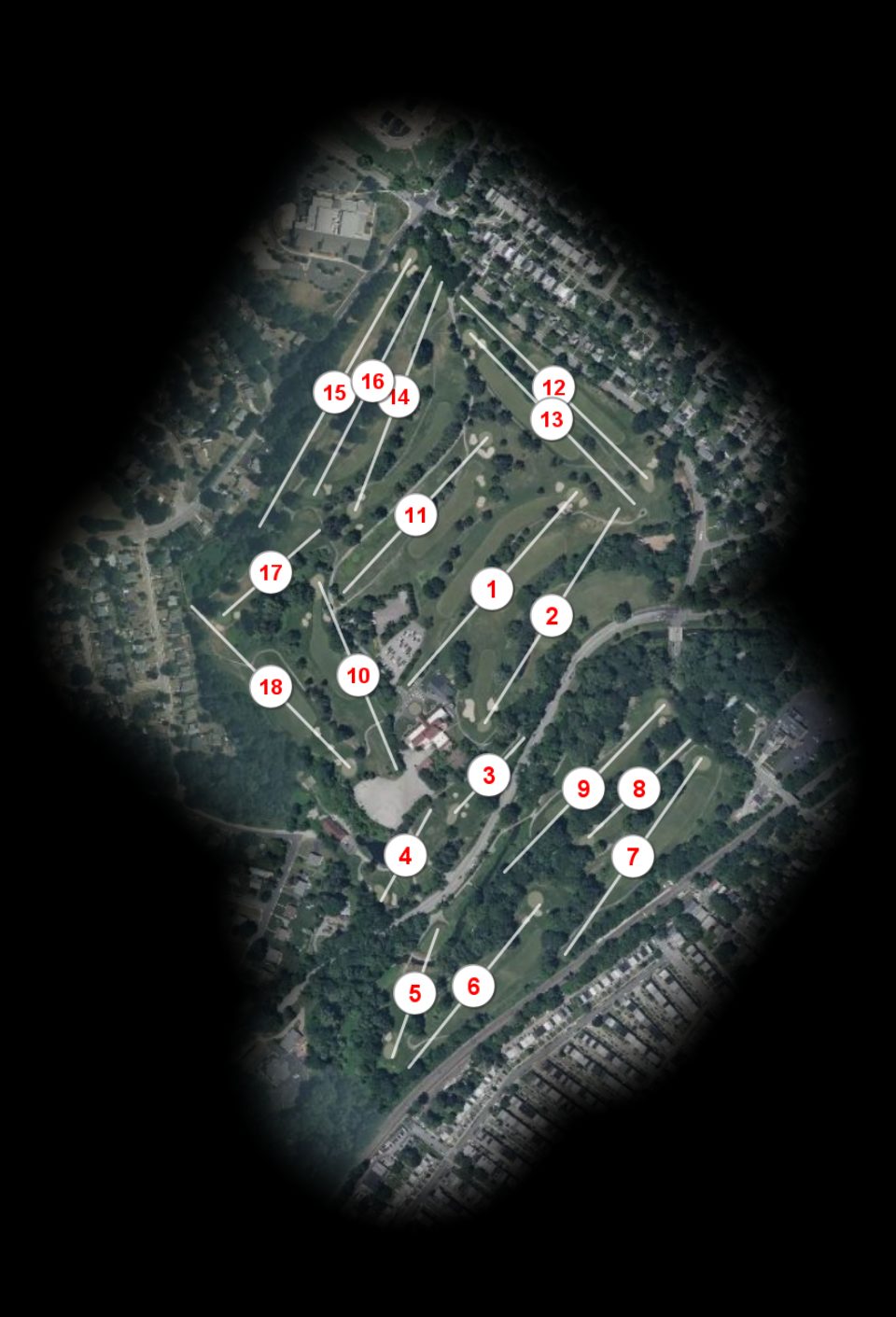 Melrose Country Club course overview