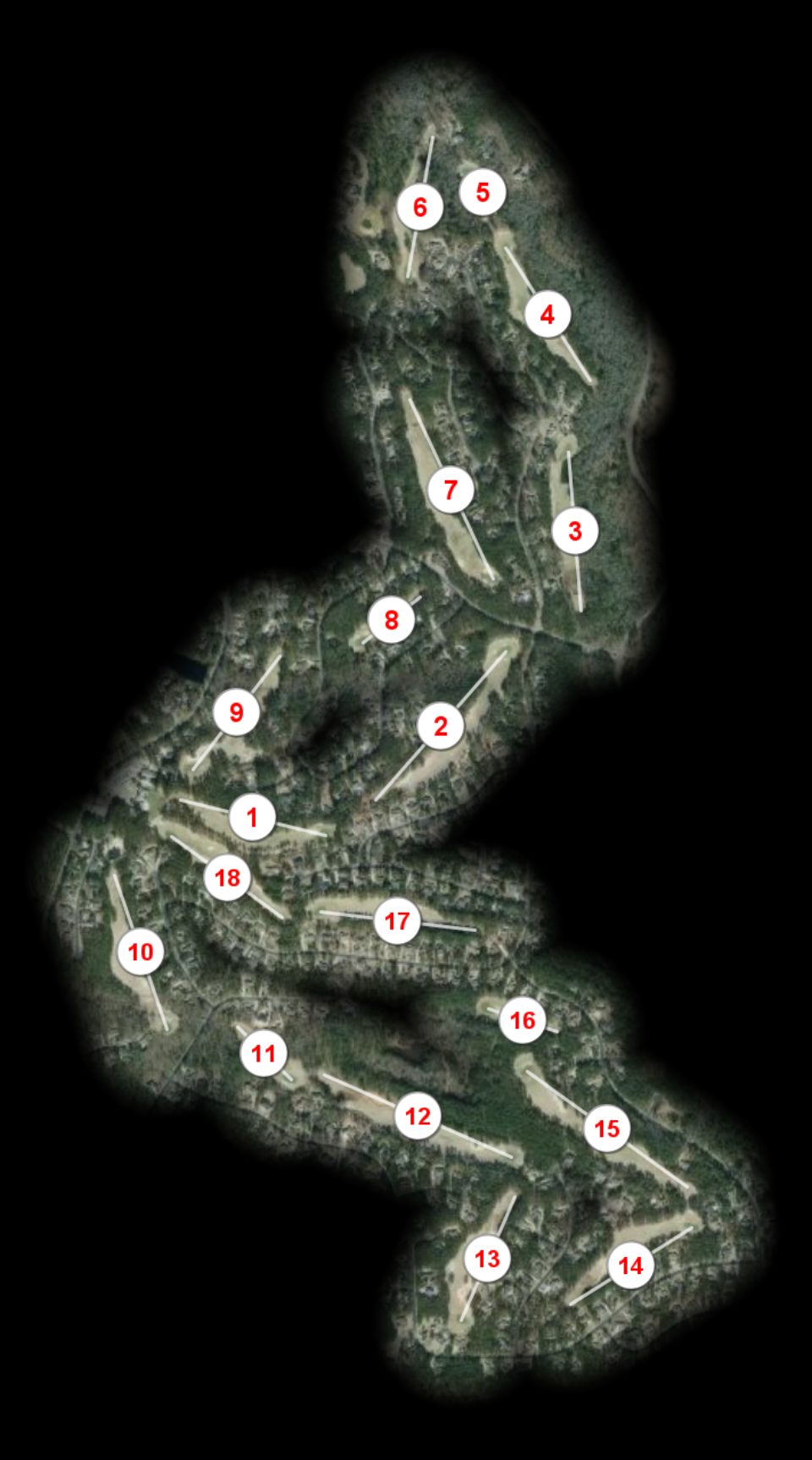 Golf Club at Cedar Creek course overview
