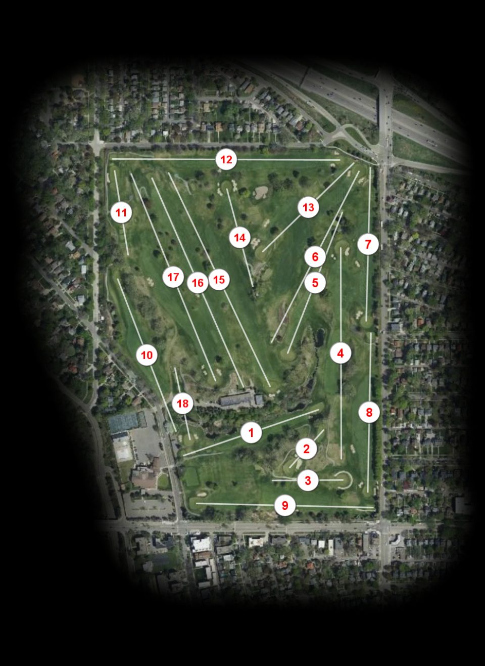 Town & Country Club course overview