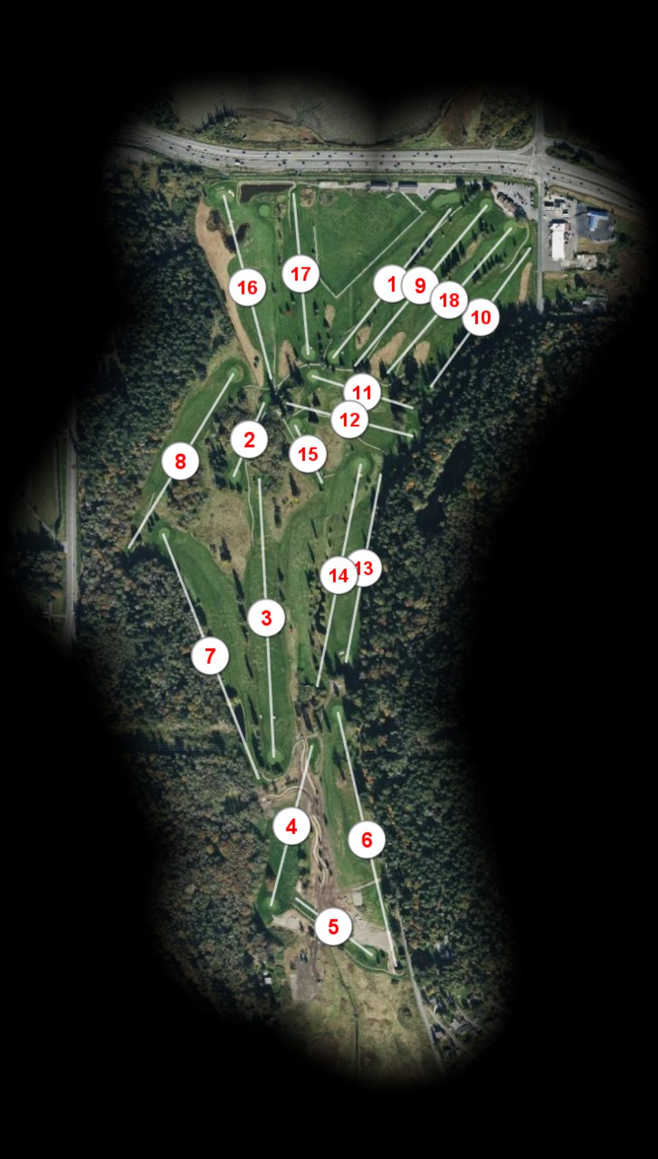 Swinomish Golf Links course overview