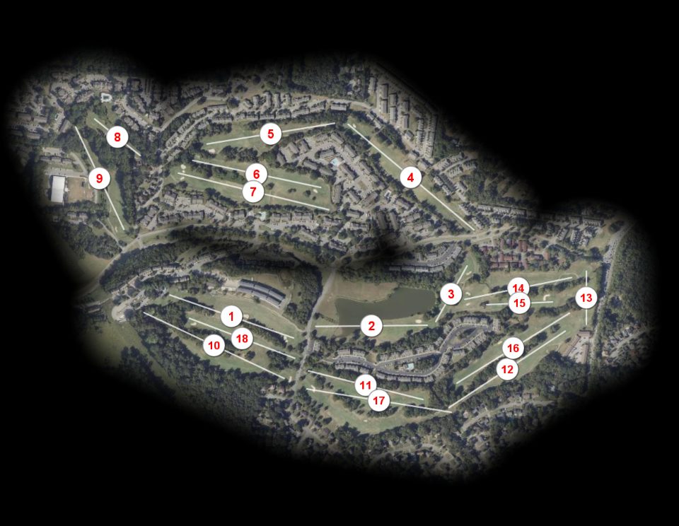 Nashboro Golf Club course overview
