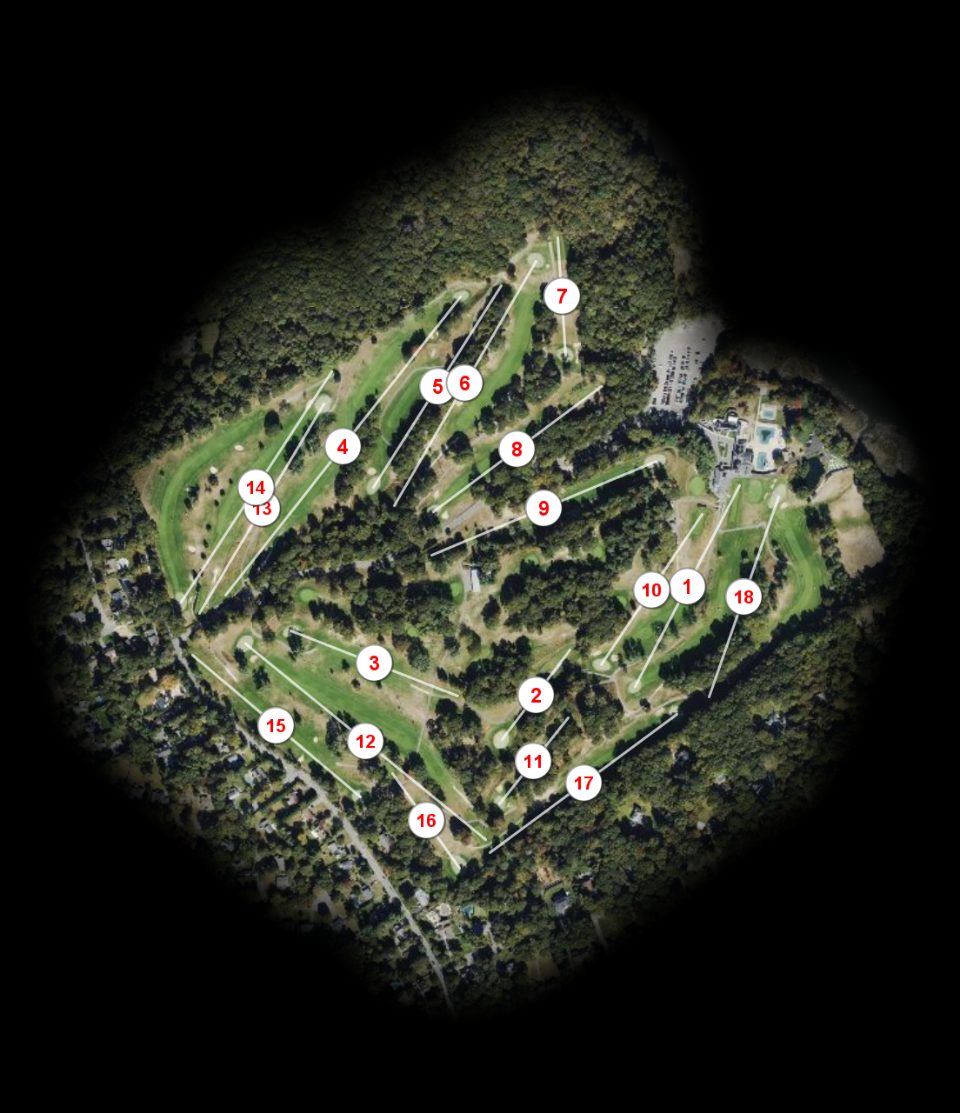 Smithtown Landing Golf Course Regulation course overview