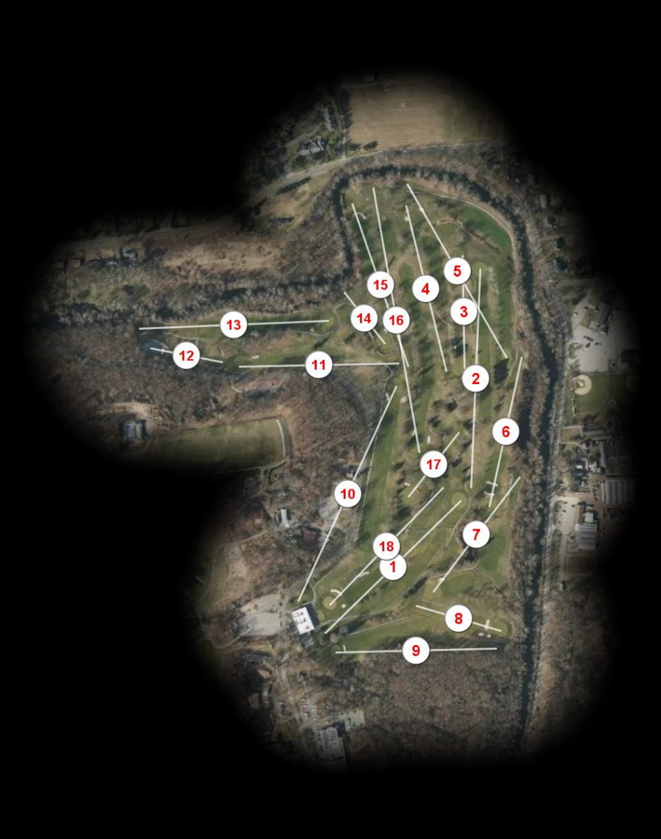 Knoll Golf Club East course overview
