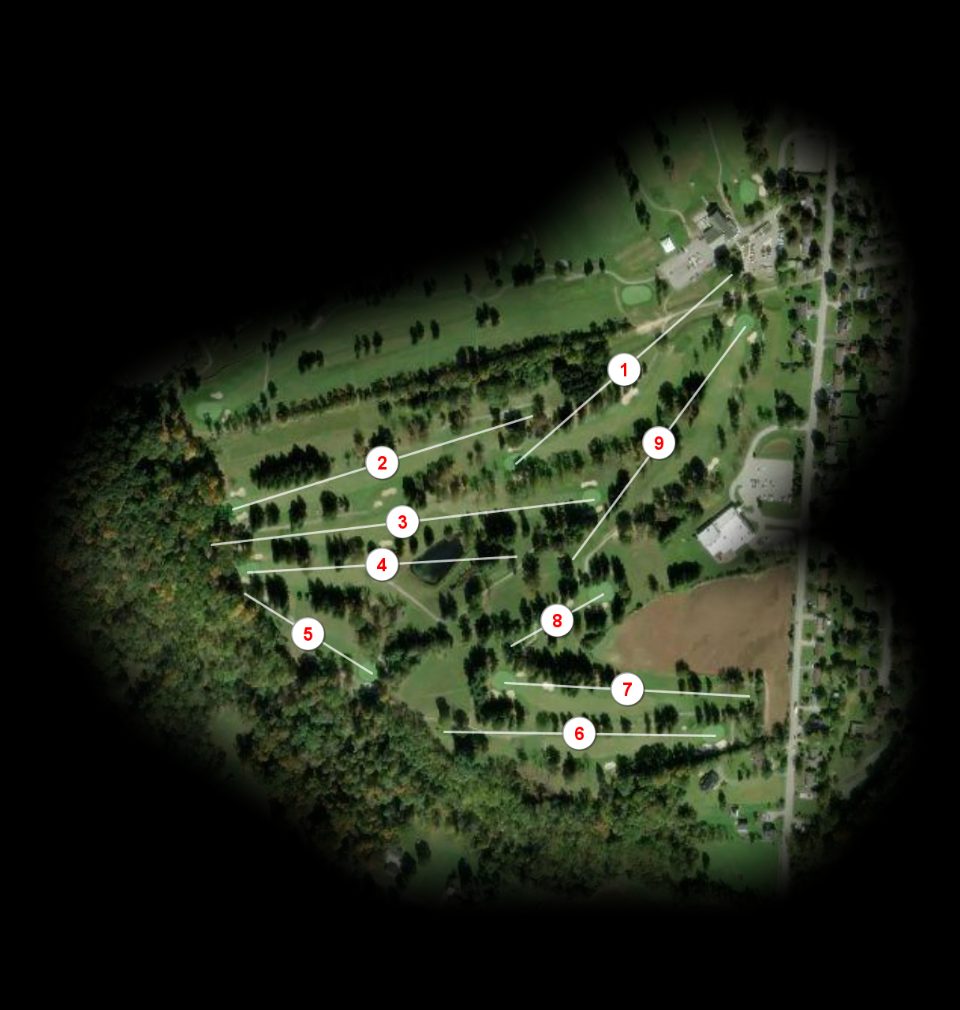 South nine at South Hills Golf Club