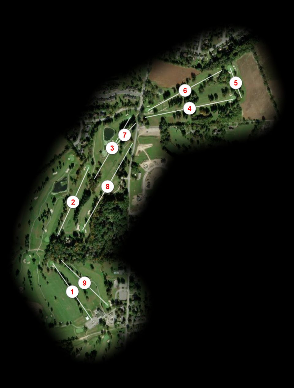 North nine at South Hills Golf Club