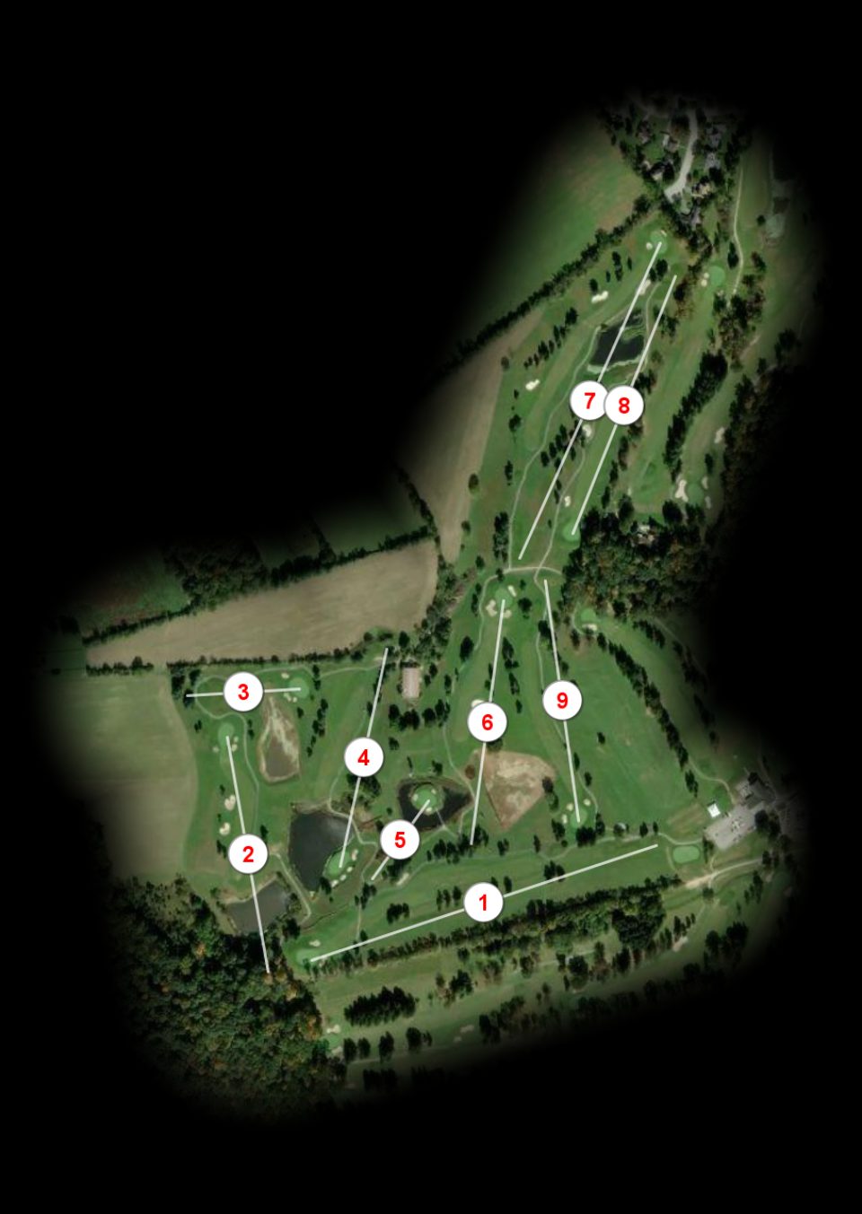 West nine at South Hills Golf Club