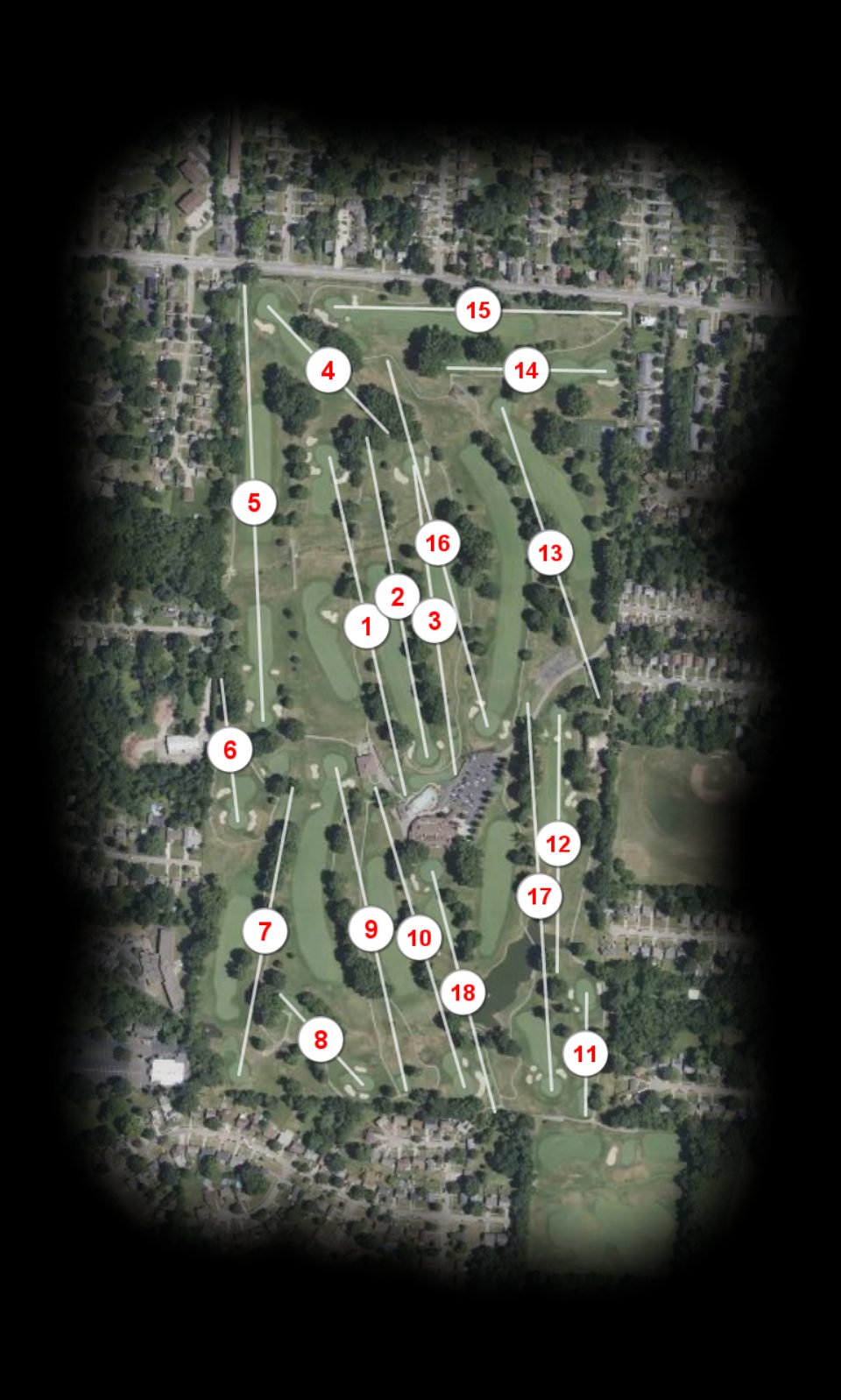 Clovernook Country Club course overview