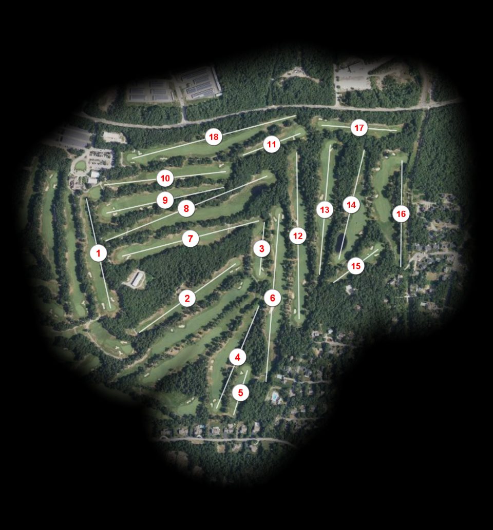 Captains Golf Club Port course overview