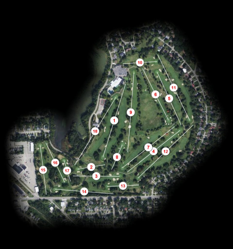 Flint Golf Club course overview