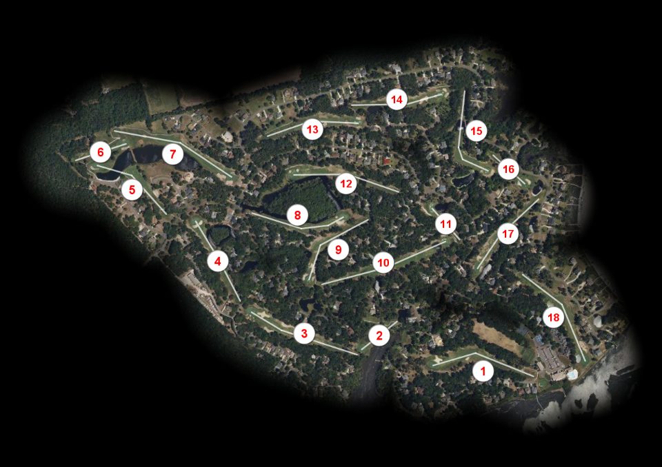 Lockwood Folly Country Club course overview