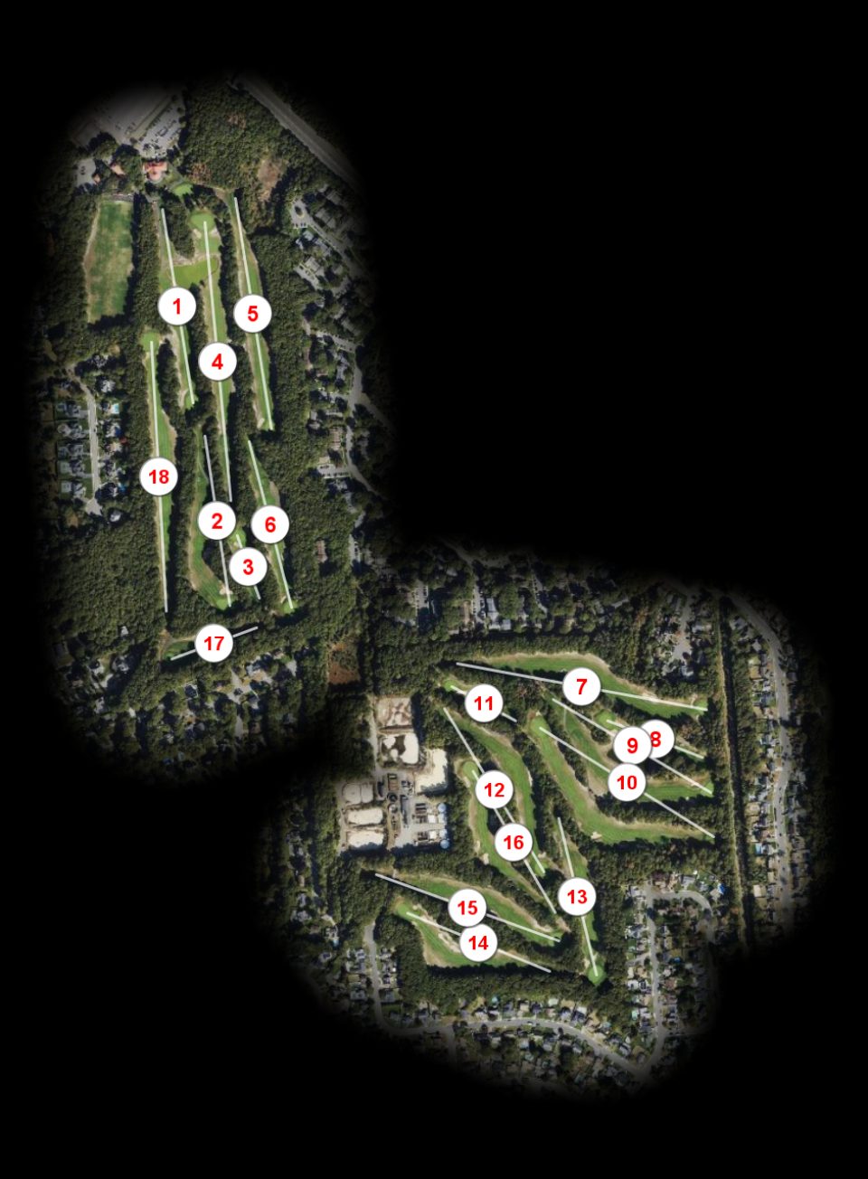 Holbrook Country Club course overview