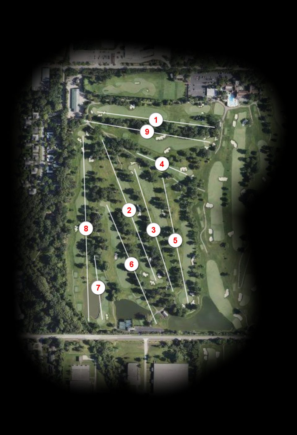 Red nine at Northmoor Country Club