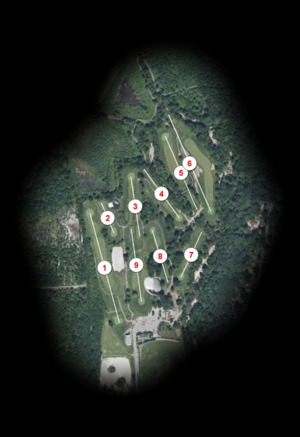 Paint Branch Golf Complex course overview