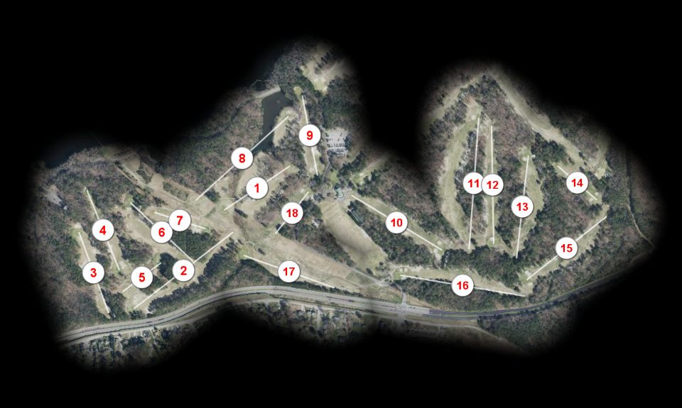 Newport News Golf Club at Deer Run Cardinal course overview