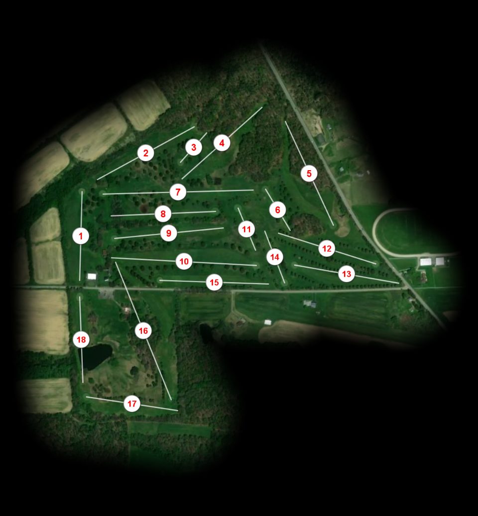 Mercer Public Golf Course course overview