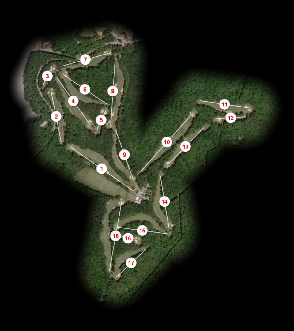 Fall Creek Falls State Park Golf Course course overview