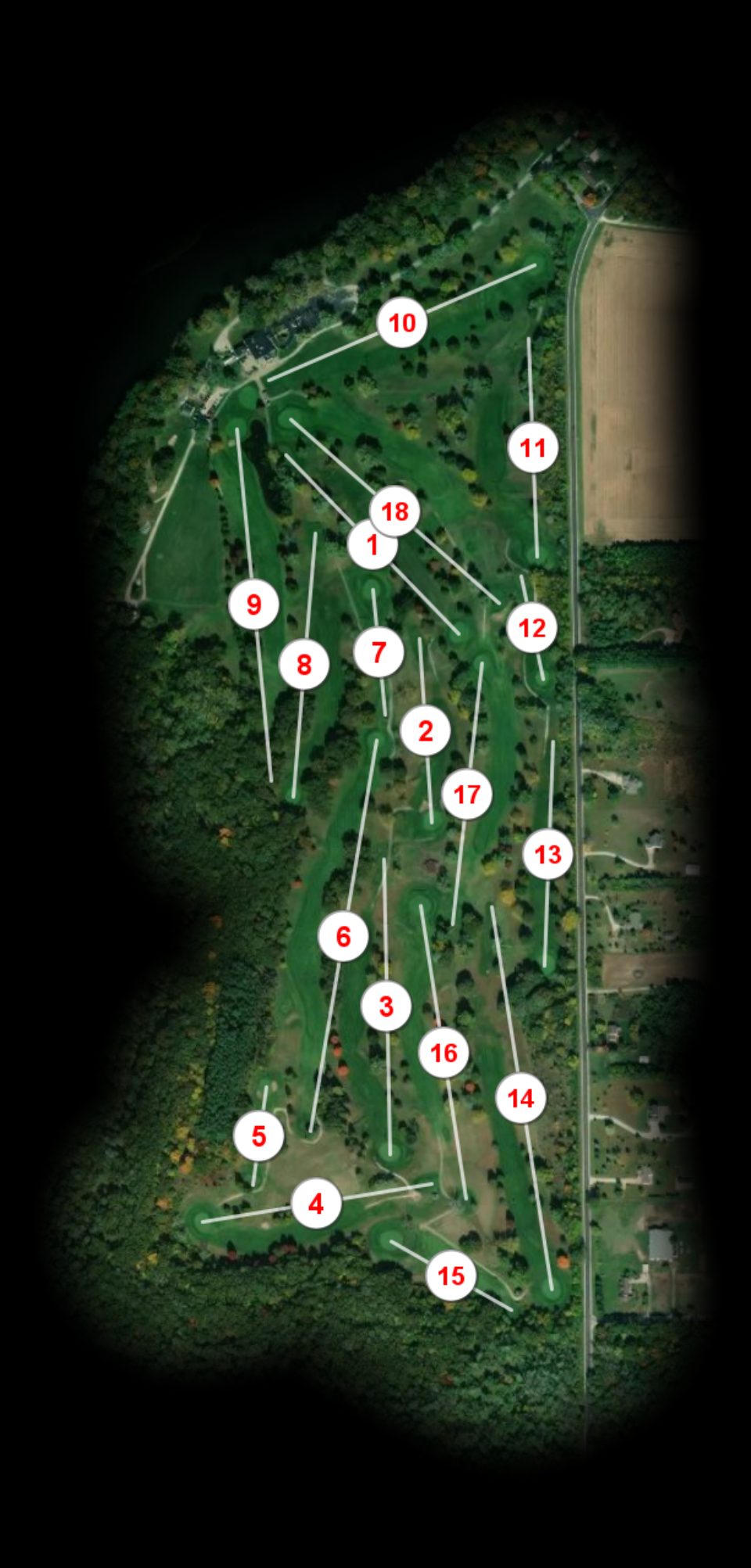 Kankakee Elks Country Club course overview