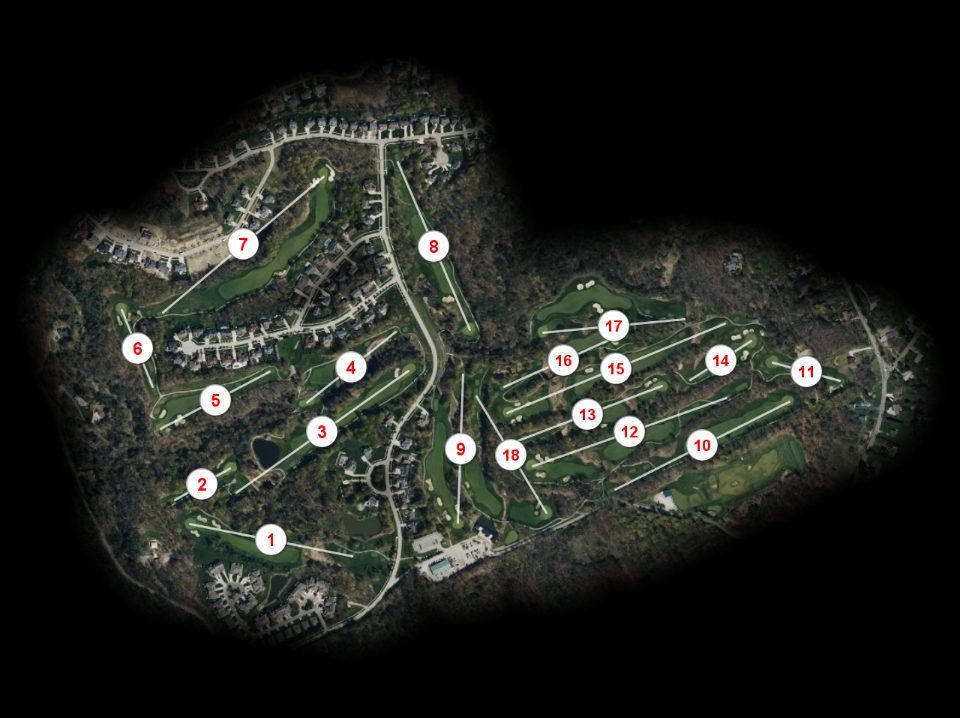 Whispering Woods Golf Club course overview