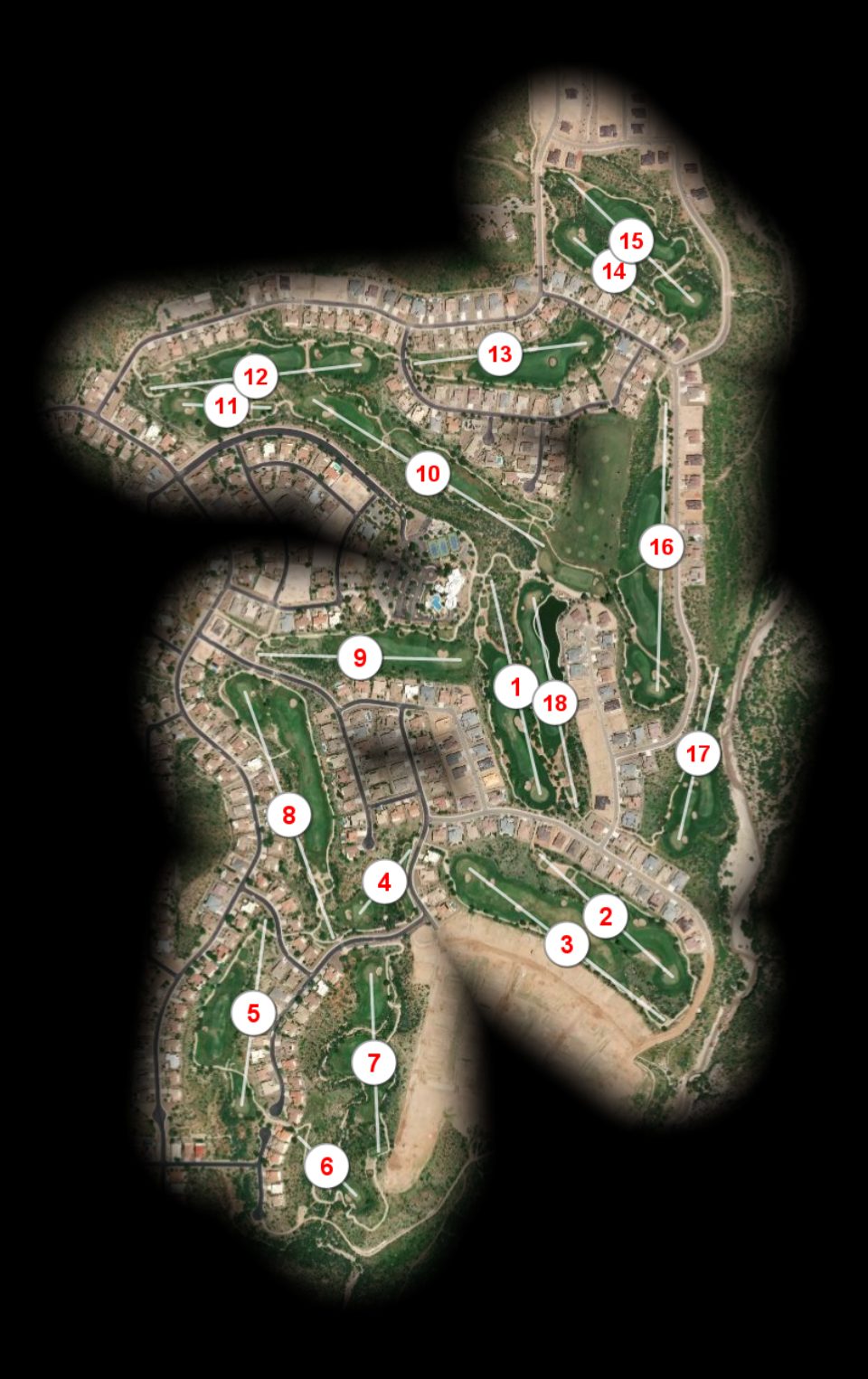 The Preserve Golf Club at Saddlebrooke course overview