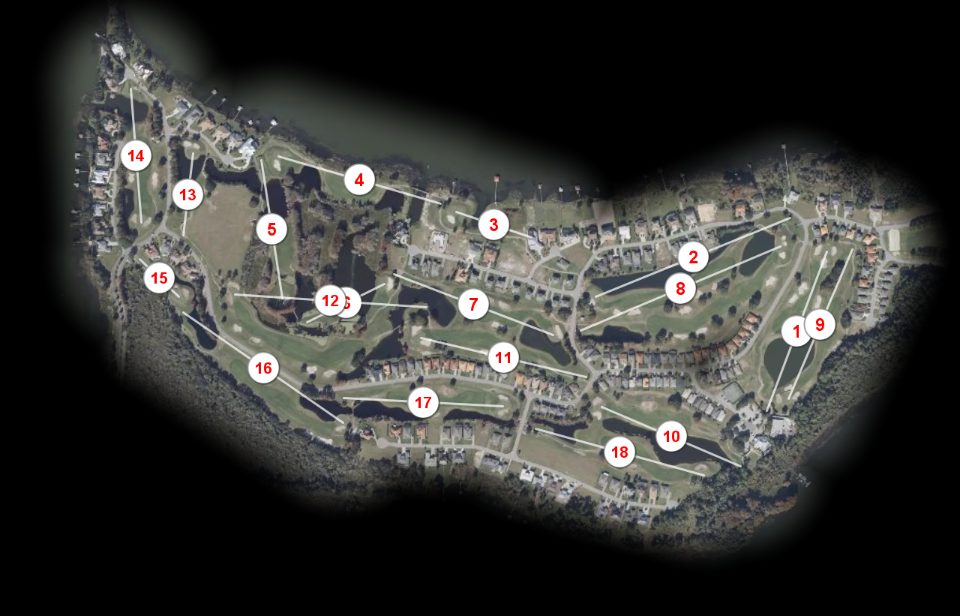 Deer Island Golf & Lake Club course overview