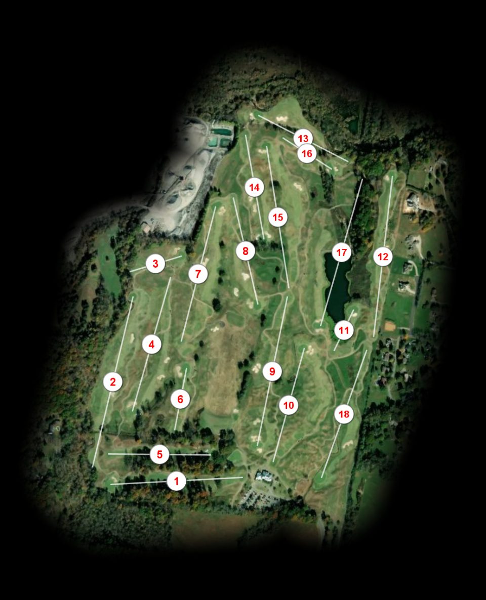 Greystone Golf Club course overview