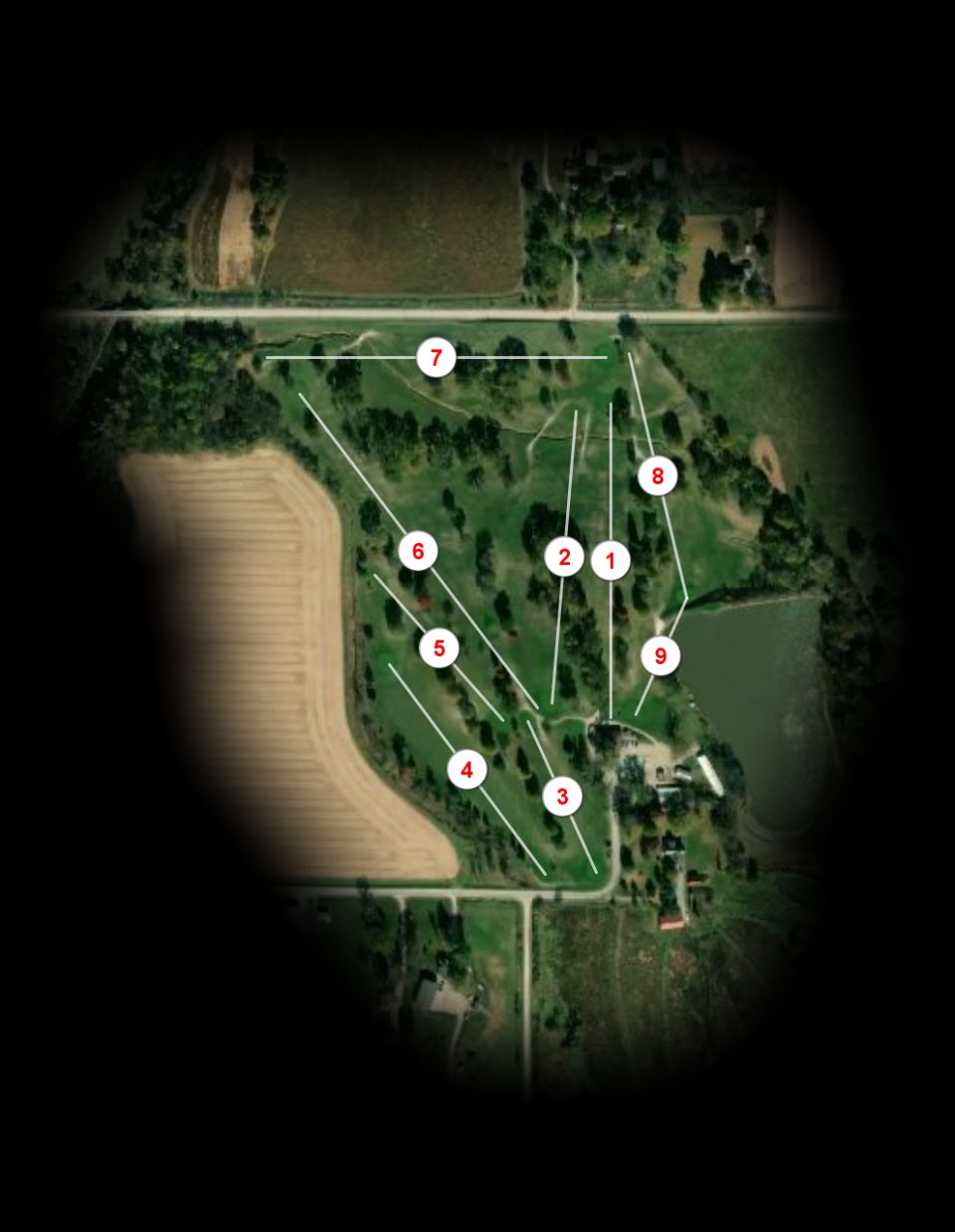 Happy Hollow Country Club course overview
