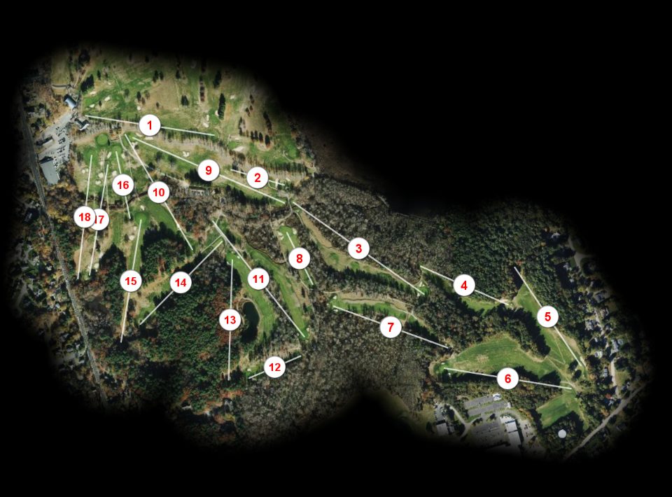 Ponkapoag Golf Course #1 course overview