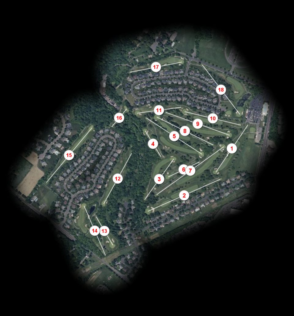 The Bucks Club Bucks County course overview