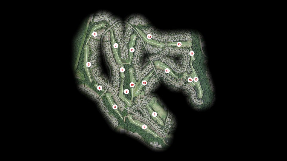 Brier Creek Country Club course overview