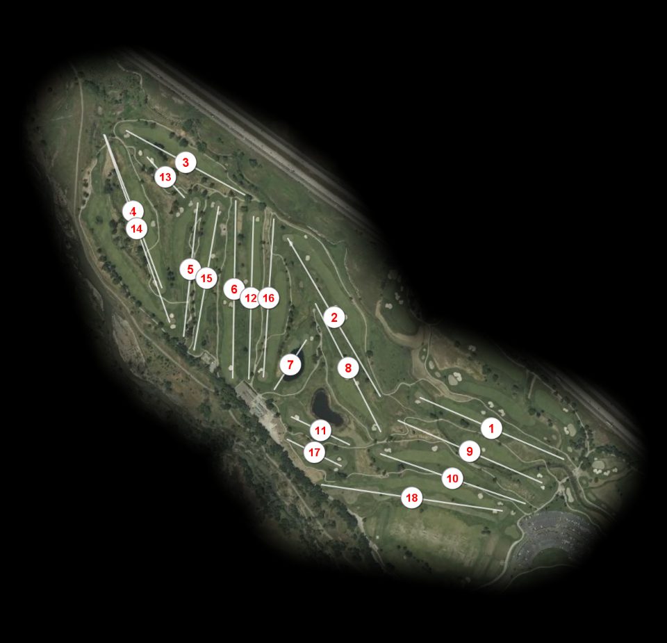 Coyote Creek Golf Club Valley course overview