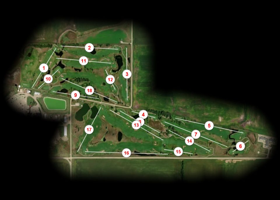 Dakota Winds Golf Course Sisseton course overview