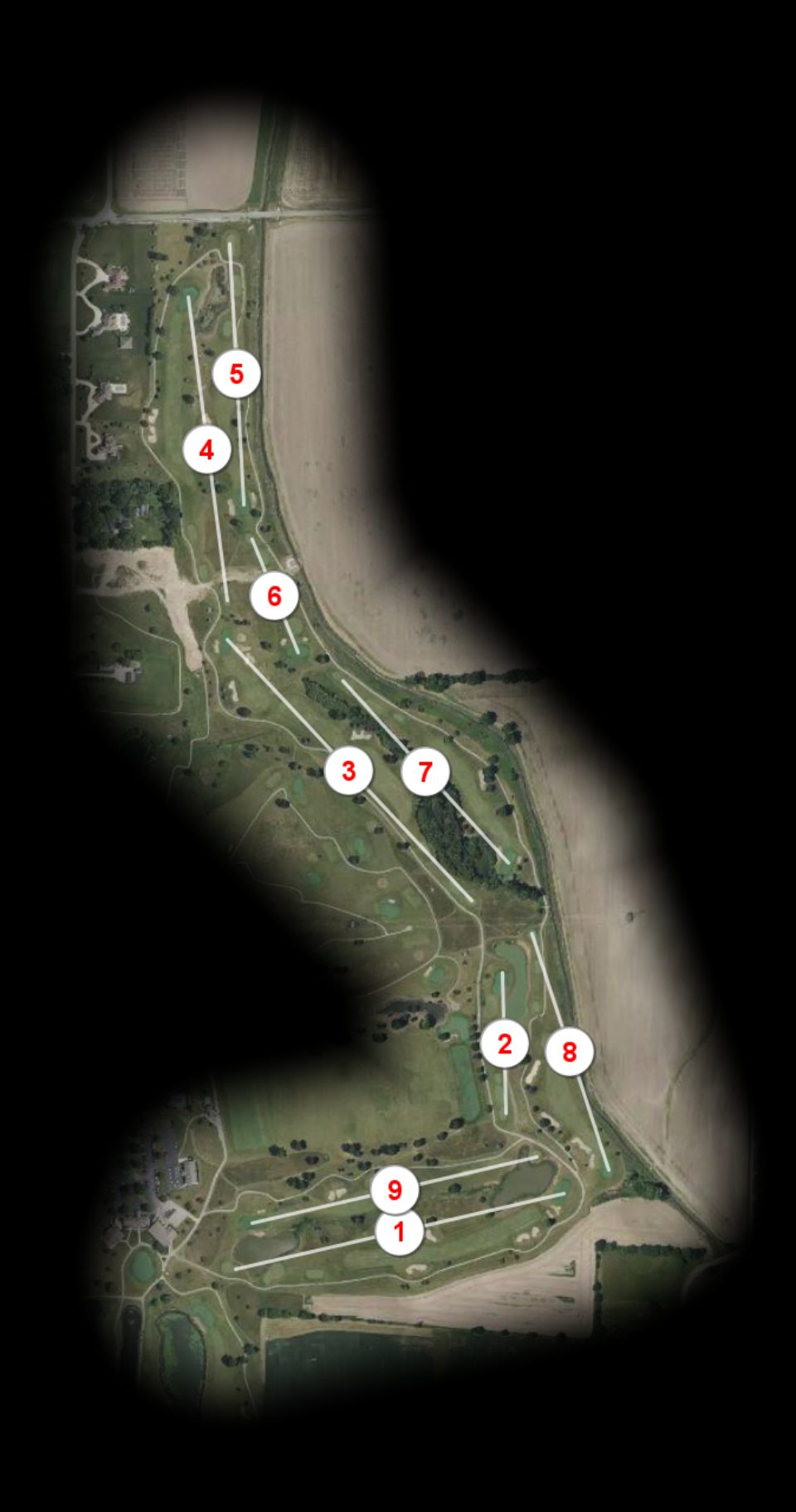 Creek nine at The Legends Golf Club