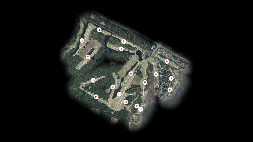 Old South Golf Links course overview
