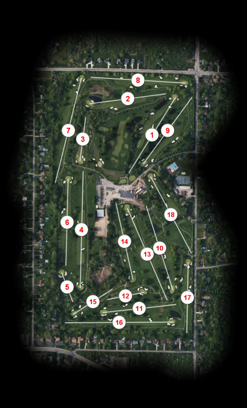 Brookfield Country Club course overview